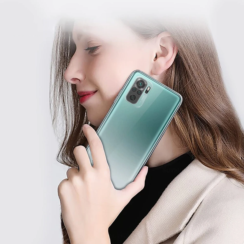 Funda de silicona ultrafina transparente para Xiaomi Redmi Note 12 11S 11E 11T 10 10S 9 9S 8 8T 7 Pro 10A 10C 9A 9C 9T 8 8A 7 contraportada - imagen 5