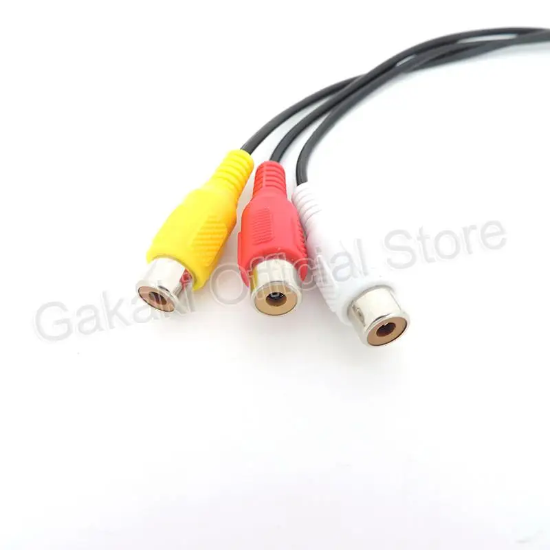 Adaptador USB macho a 3 RCA AV hembra, convertidor de Audio, conector de Cable de vídeo para HDTV, TV, Cable de Cable - imagen 3