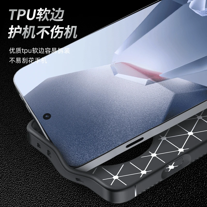 Para Oneplus 13R funda Oneplus 13R funda de goma de silicona lujosa TPU funda protectora para teléfono Oneplus 13 R funda a prueba de golpes - imagen 5