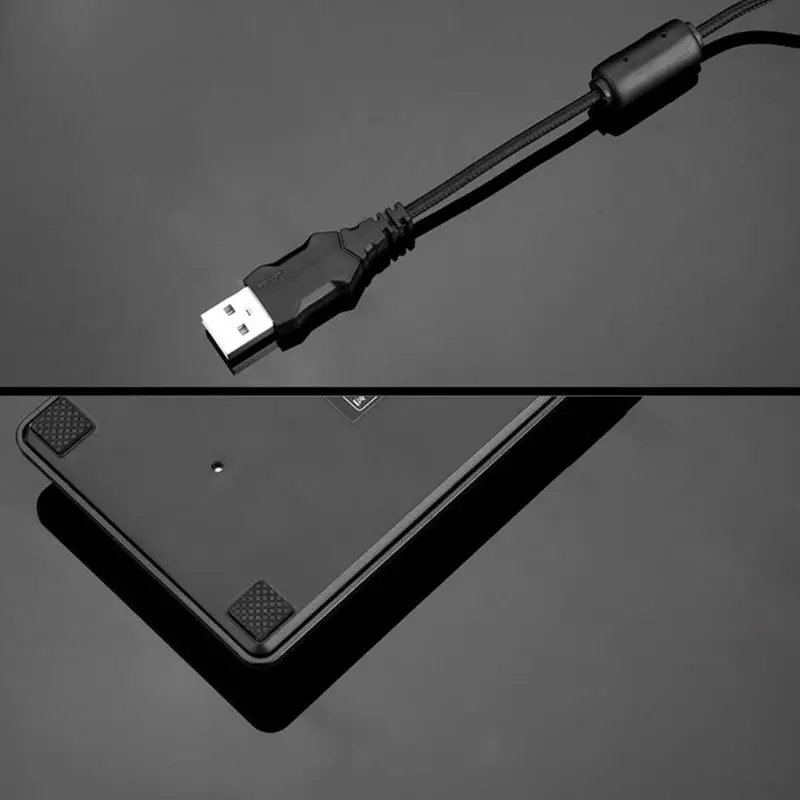 Teclado numérico con cable Mini USB, teclado numérico Digital de 19 teclas para Windows XP/7/8, portátil, PC, accesorio de ordenador - imagen 3