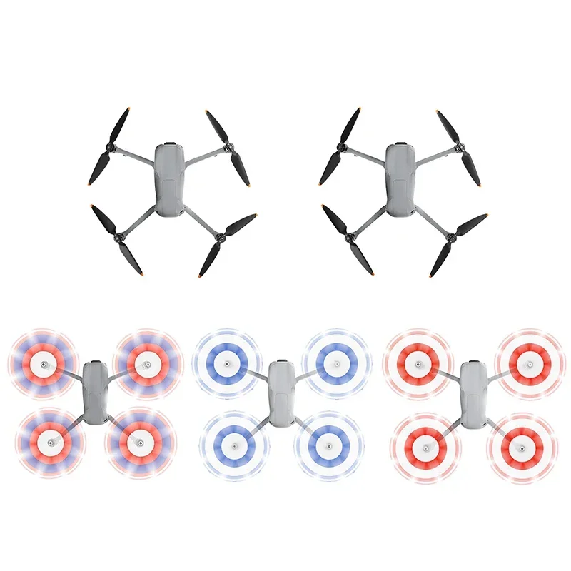 Hoja de hélice Air 3S/3, caja protectora de almacenamiento de paleta de liberación rápida con reducción de ruido silenciosa para accesorios de Dron DJI Air 3/3S - imagen 3
