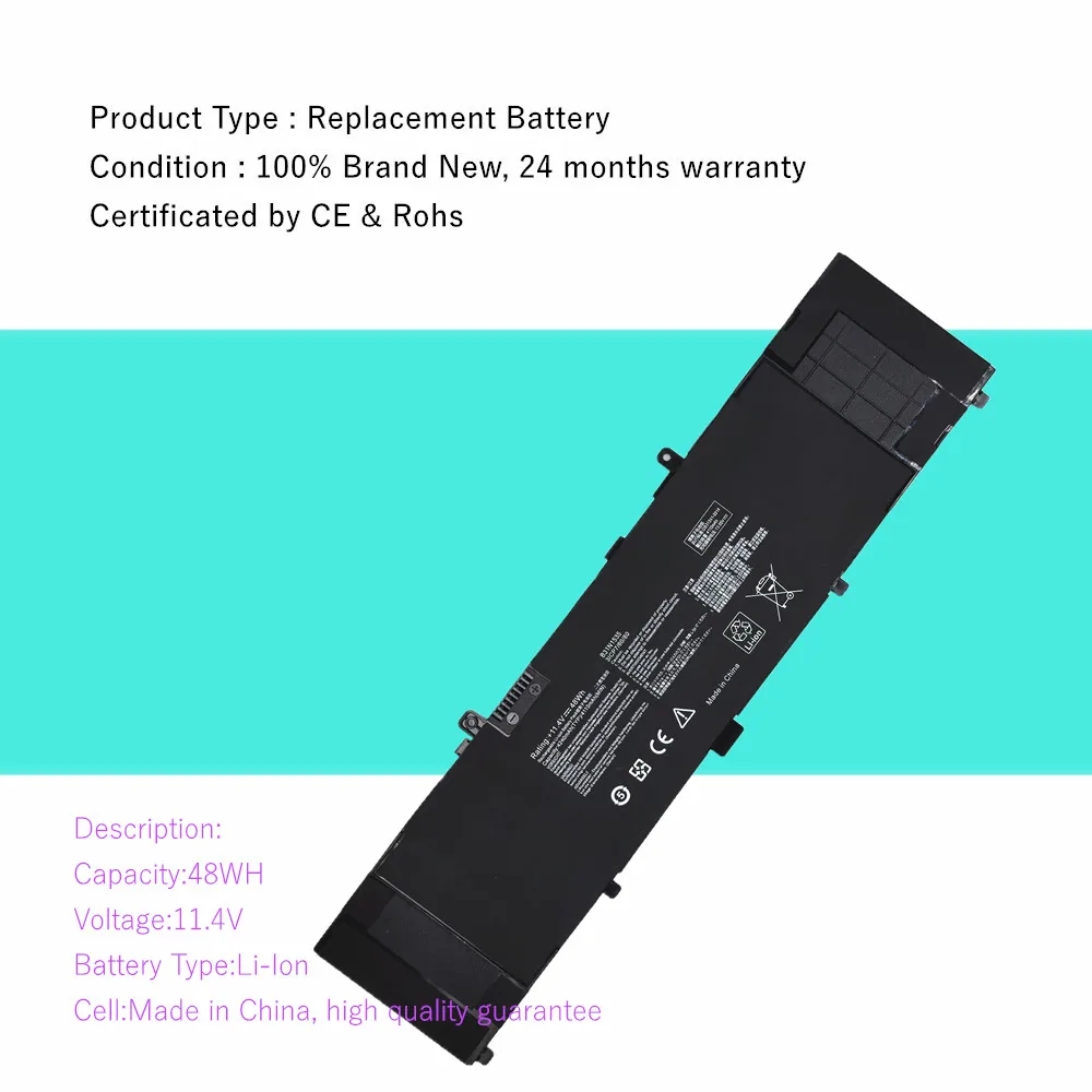B31N1535 batería del ordenador portátil para Asus ZenBook U400UQ UX410 UX310UA UX310UQ UX410UA RX410U UX410UQ U4000U RX310U Series - imagen 4