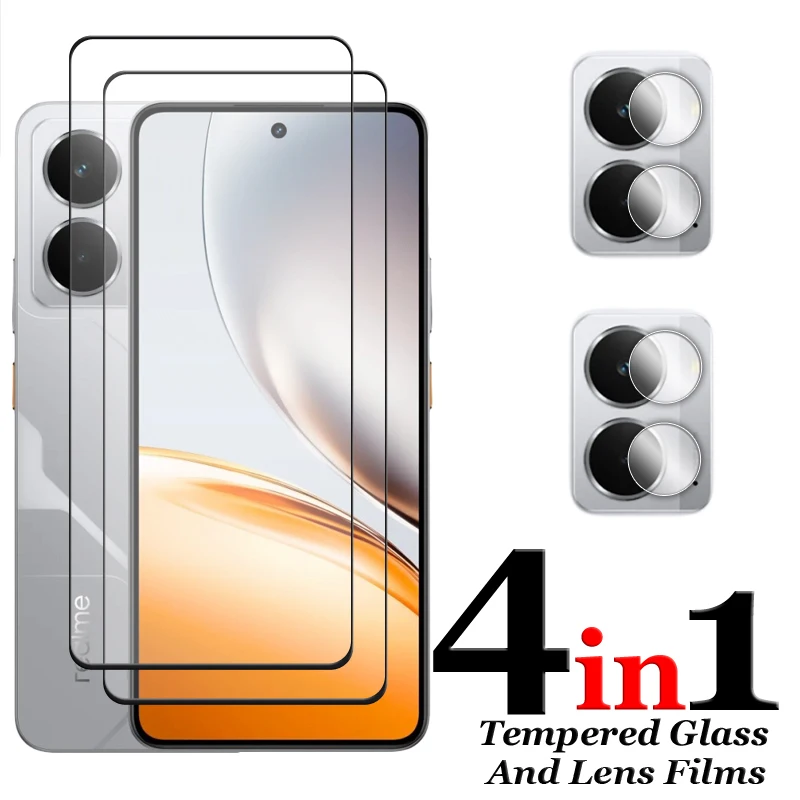 Para Realme Neo7x vidrio para Realme Neo7x Neo 7 SE vidrio templado 2.5D cubierta completa pegamento HD Protector de pantalla para película de lente Neo7x - imagen 2