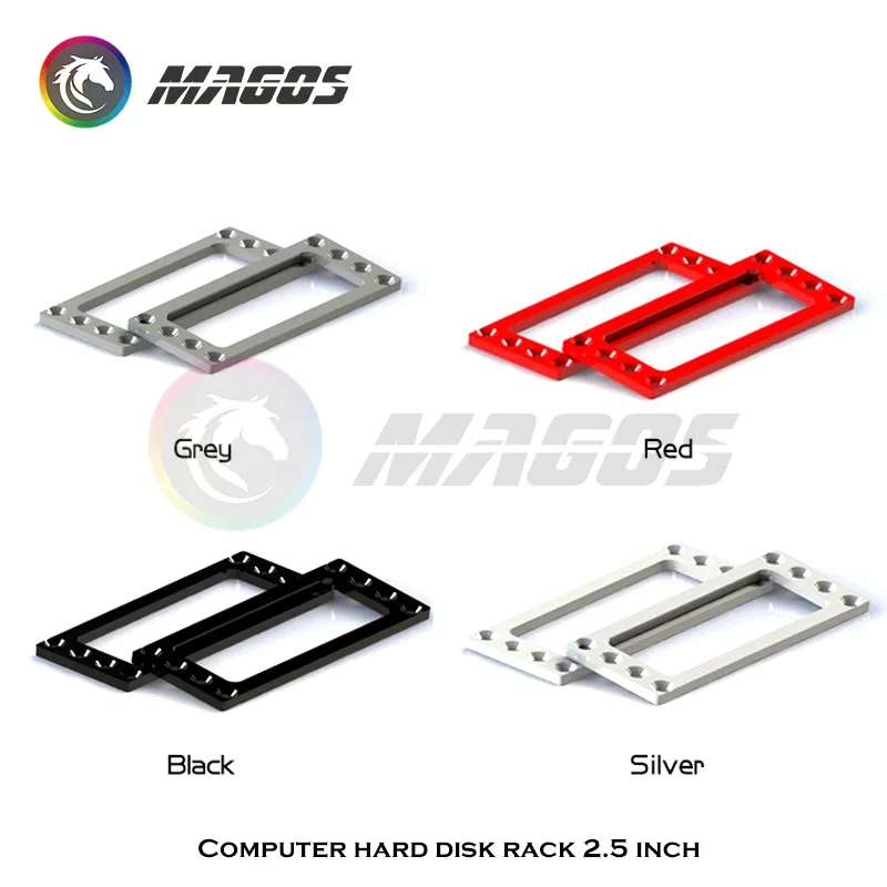Herramienta de expansión de estante HDD de disco duro de computadora de aluminio Estante HDD de 2,5 pulgadas, 4 bits, 3 bits, 2 bits y 2,5 pulgadas - imagen 3