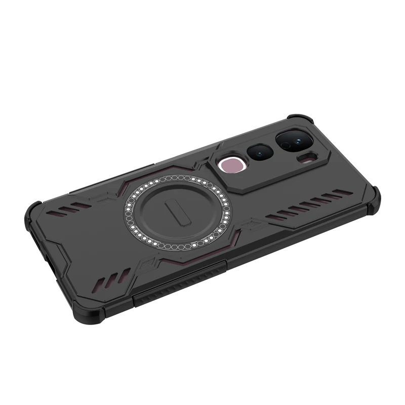 Funda de teléfono con disipación de calor Para vivo Y400 Pro, pieza de atracción magnética Para vivo Y400 Pro 5G India чехол Para contraportada - imagen 5