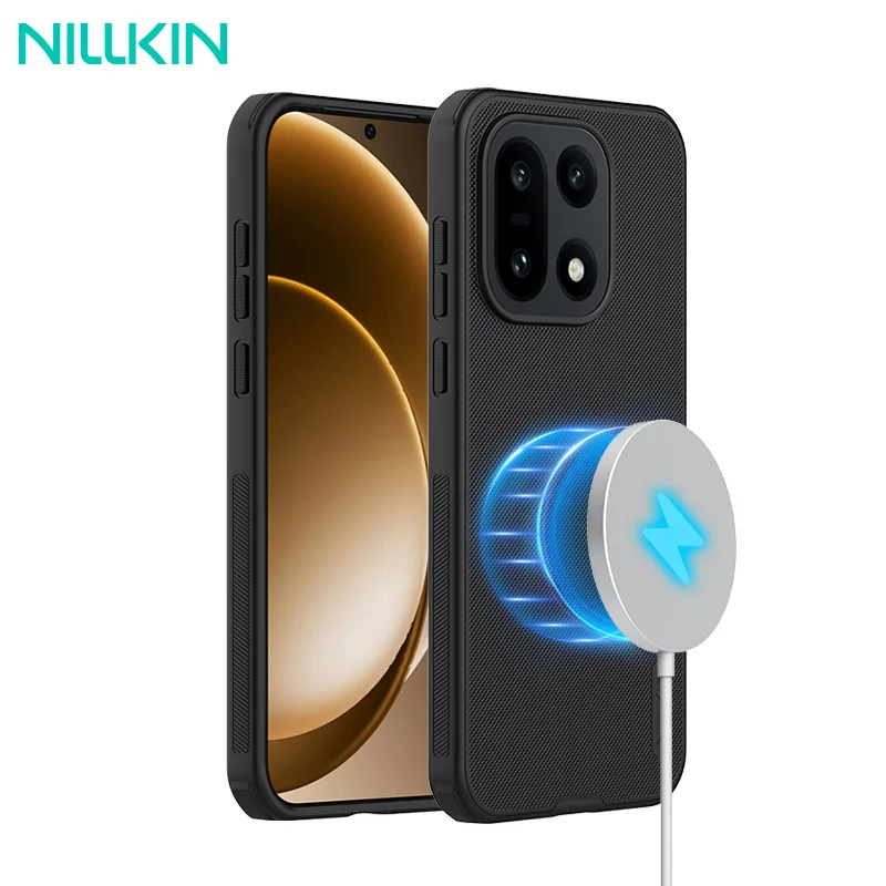 NILLKIN para OnePlus 15 Magsafe funda NILLKIN Super Frosted Shield Pro a prueba de golpes PC cubierta trasera dura para OnePlus 15 funda magnética