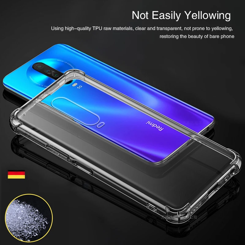 Xiaomi Redmi K30 Pro Funda Airbag 5G Silicona Transparente Antigolpes - imagen 2