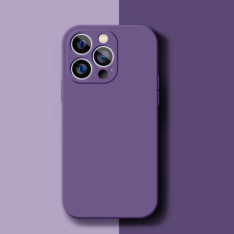 Funda Silicona Líquida iPhone 15/14/13/12/11 – Lujo Colorida - imagen 2