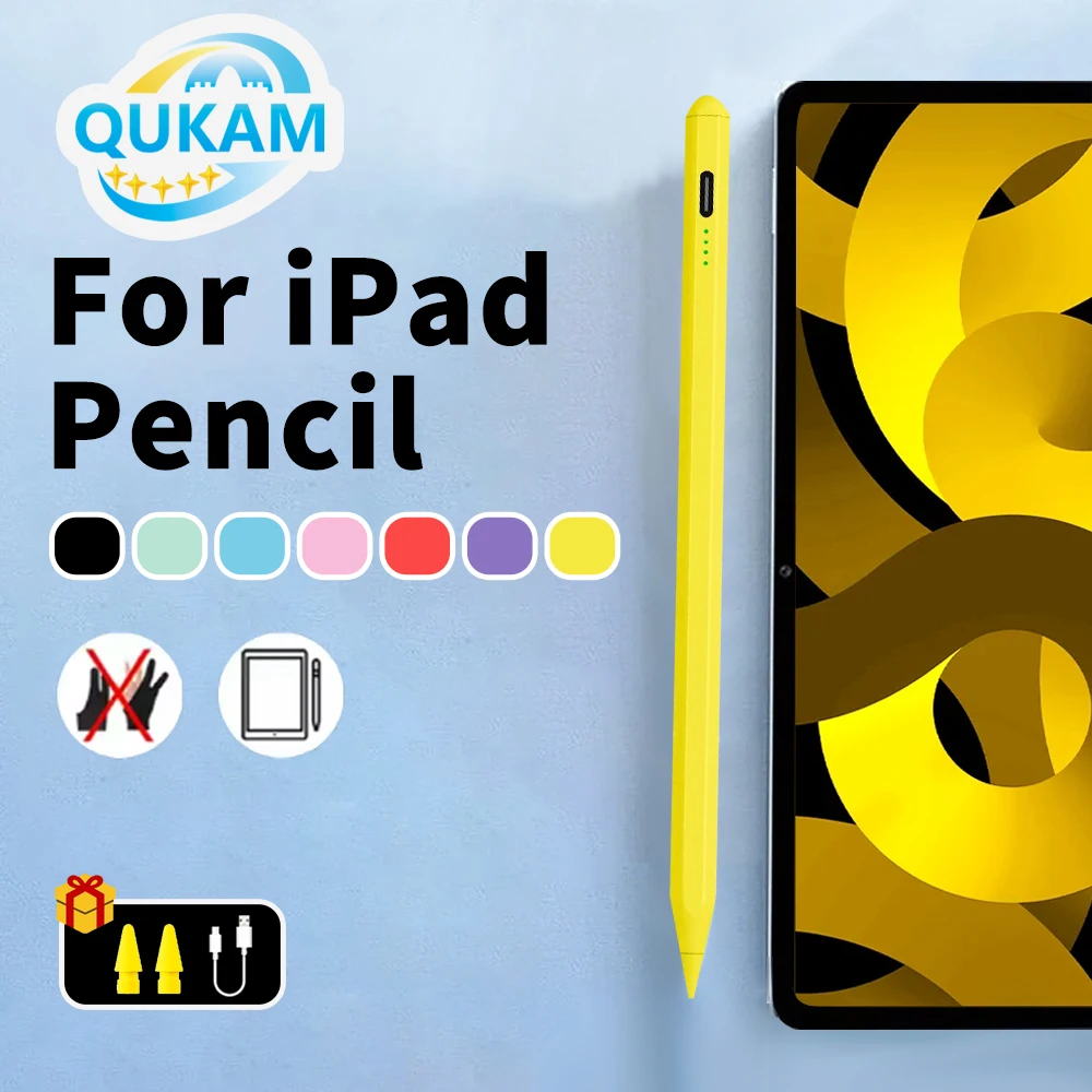 Nuevo lápiz óptico para Apple iPad Palm Rejection Power Display para iPad Pencil 2025 2024 2023 2022 2021 2020 2019 2018 Pro Air Mini Pen - imagen 2