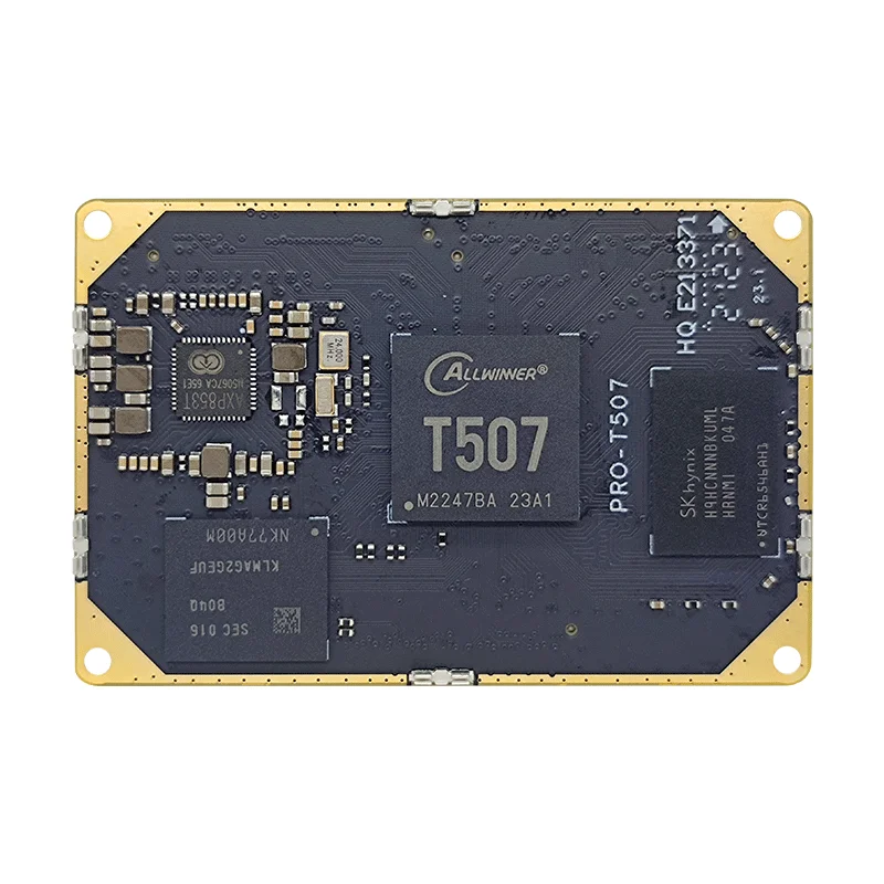 Placa de desarrollo Allwinner, placa central T5, placa de desarrollo T507, grado industrial Allwinnertech Rongpin PRO-T507