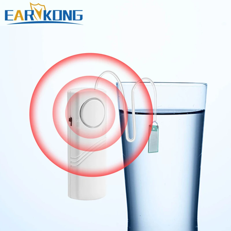 Sensor de fugas de agua, sistema de alarma de sonido, automatización del hogar inteligente, Detector de nivel de desbordamiento de agua, protección de seguridad residencial - imagen 3