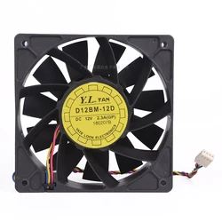 Ventilador de refrigeración de alto caudal 120 x 38 mm