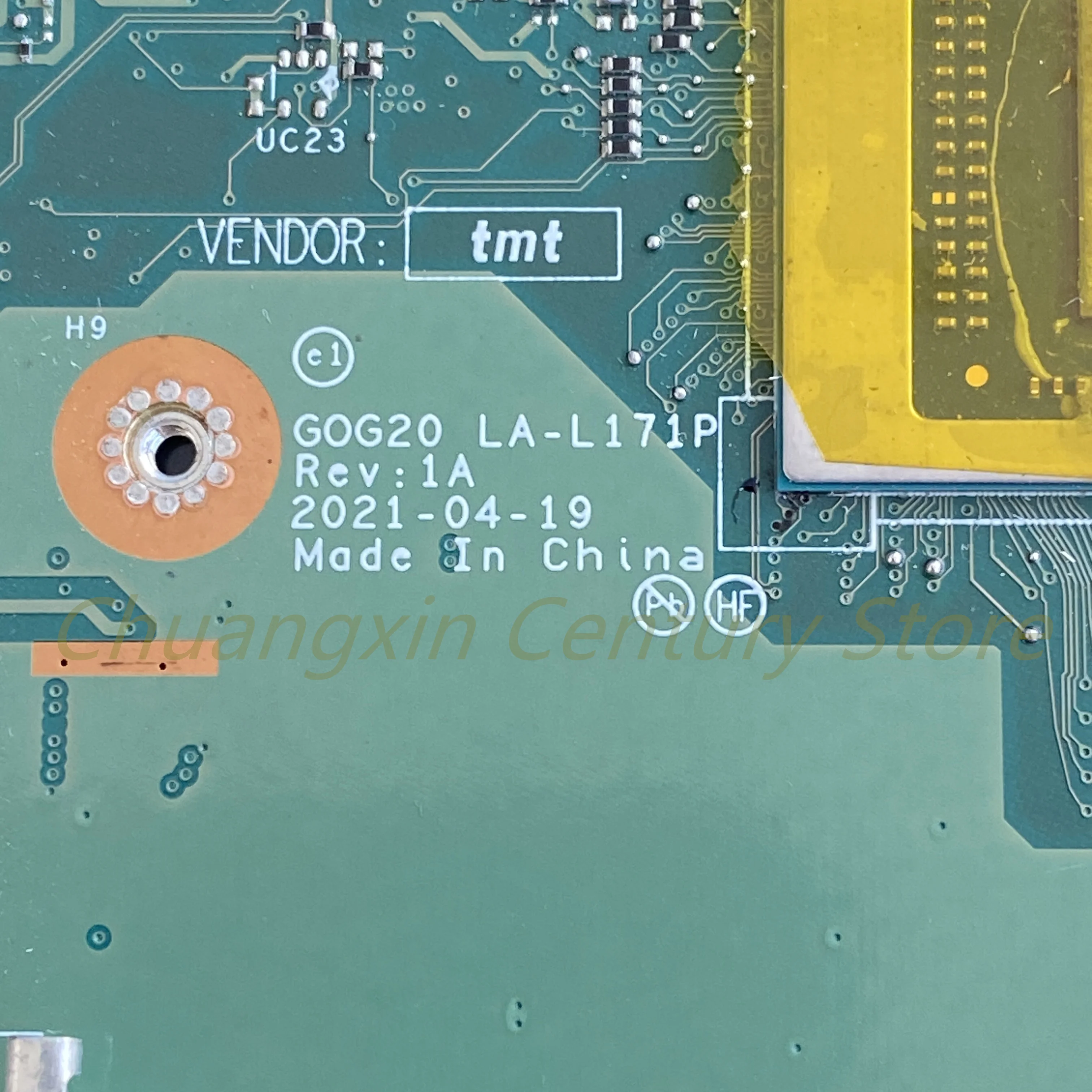 Placa base LA-L171P para portátil Lenovo Ideapad Gaming 3-15ACH6 con R5-5600H R7-5800H CPU RTX1650/RTX3050 GPU - imagen 4