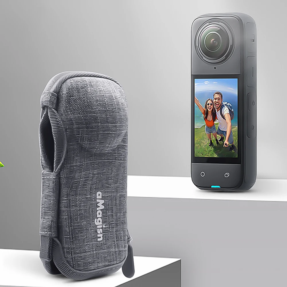 Bolsa para el cuerpo de la cámara, funda protectora antiarañazos, bolsa de transporte impermeable para cámara de acción para cámara deportiva Insta360 X4