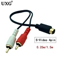 S-Video 4Pin-2RCA