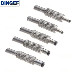 Conector DC Macho Metálico – Adaptador para Cable de Alimentación