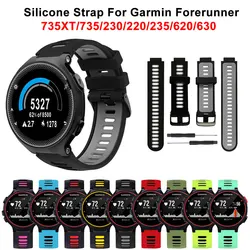 Correa Silicona Garmin Forerunner 735XT / 235 / 630 – Reposición Deportiva