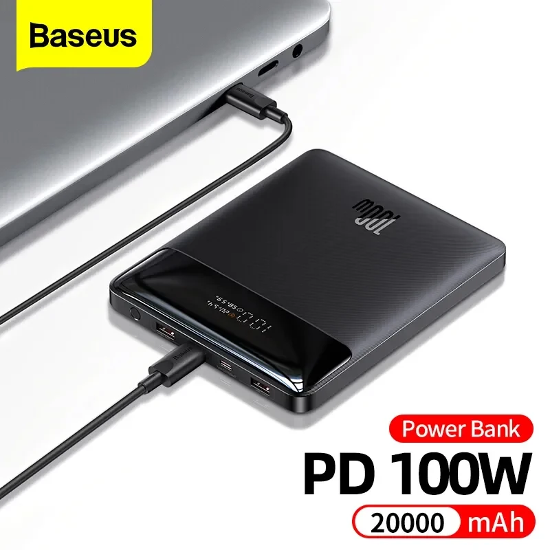 Baseus Power Bank USB-C PD Carga Rápida para MacBook - imagen 2
