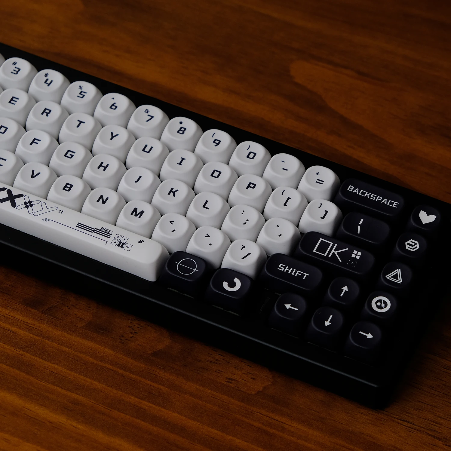 KBDiy-Juego de teclas KOA para GMK67/140, 64/87 teclas, teclas de teclado Stream, PBT, perfil MOA Similar, ISO 7U - imagen 3
