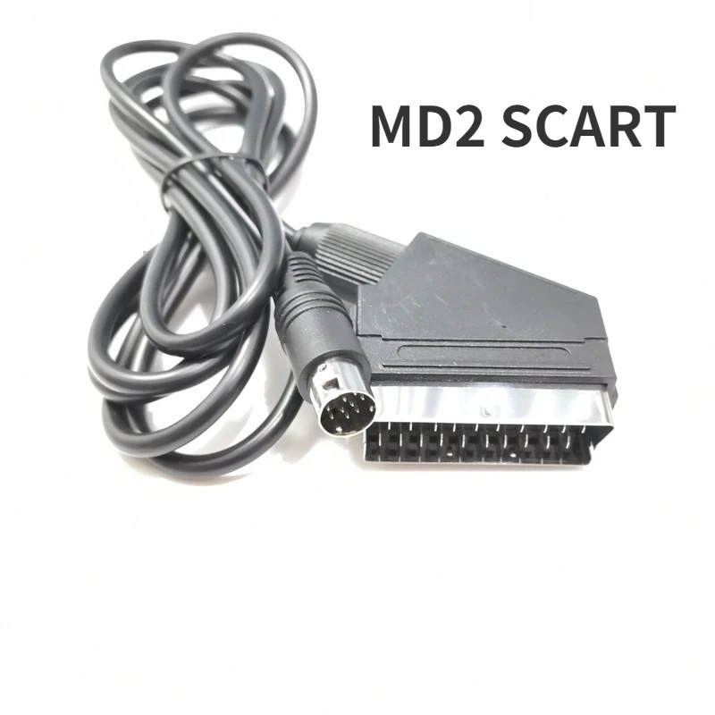 Cable Scart RGB para PS2/PS3, Cable Scart RGB Sega -Mega Drive2 -Genesis 2 Megadrive 2 MD1/MD2, Cable Scart AV RGB de 1,8 m D11