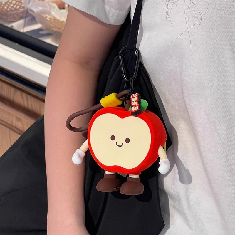 Funda para auriculares con colgante de cadena de fruta 3D para Airpods 1, 2, 3, 4, funda INS para Airpod Pro Pro2nd, fundas protectoras para AirPods4 ﻿ - imagen 5