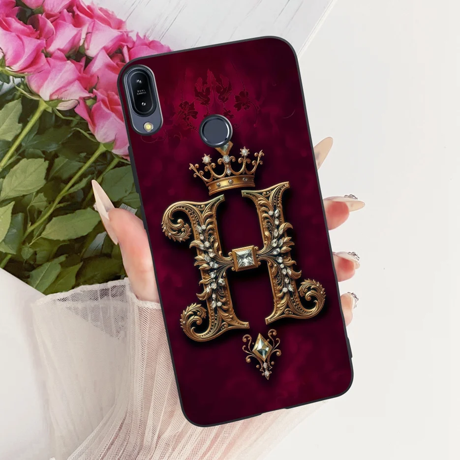 Para Asus Zenfone Max Pro M1 ZB601KL ZB602KL funda X00TD X00TDB X00TDA X00T Cool Crown letras cubierta 5,99 ''funda suave TPU Fundas parachoques - imagen 5
