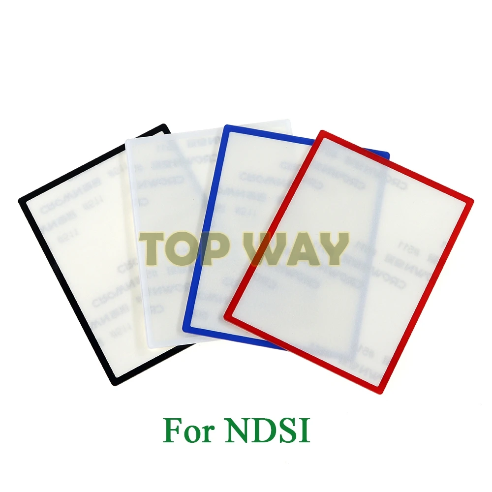 Placa de espejo con marco LCD para controlador DSI NDSI, pantalla superior, piezas de repuesto de placa de espejo de plástico, 2 piezas - imagen 5