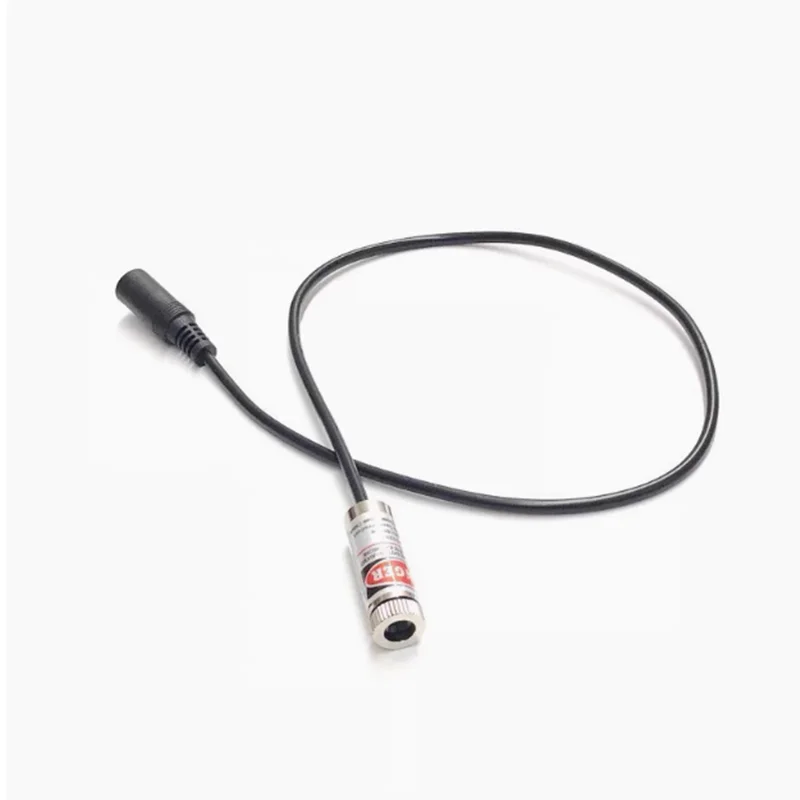 Lámpara de posicionamiento láser ajustable en forma de cruz con forma de punto rojo de 12mm 650nm 5mW enchufe CC 3V 5V 9V 12V - imagen 2