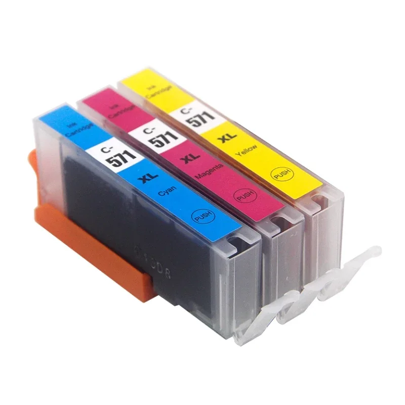 El cartucho de tinta PGI 570 CLI 571 XL es adecuado para impresora Canon Pixma MG5750 MG5751 MG5752 MG5753 MG6850 MG6851 MG6852 TS8051 - imagen 5