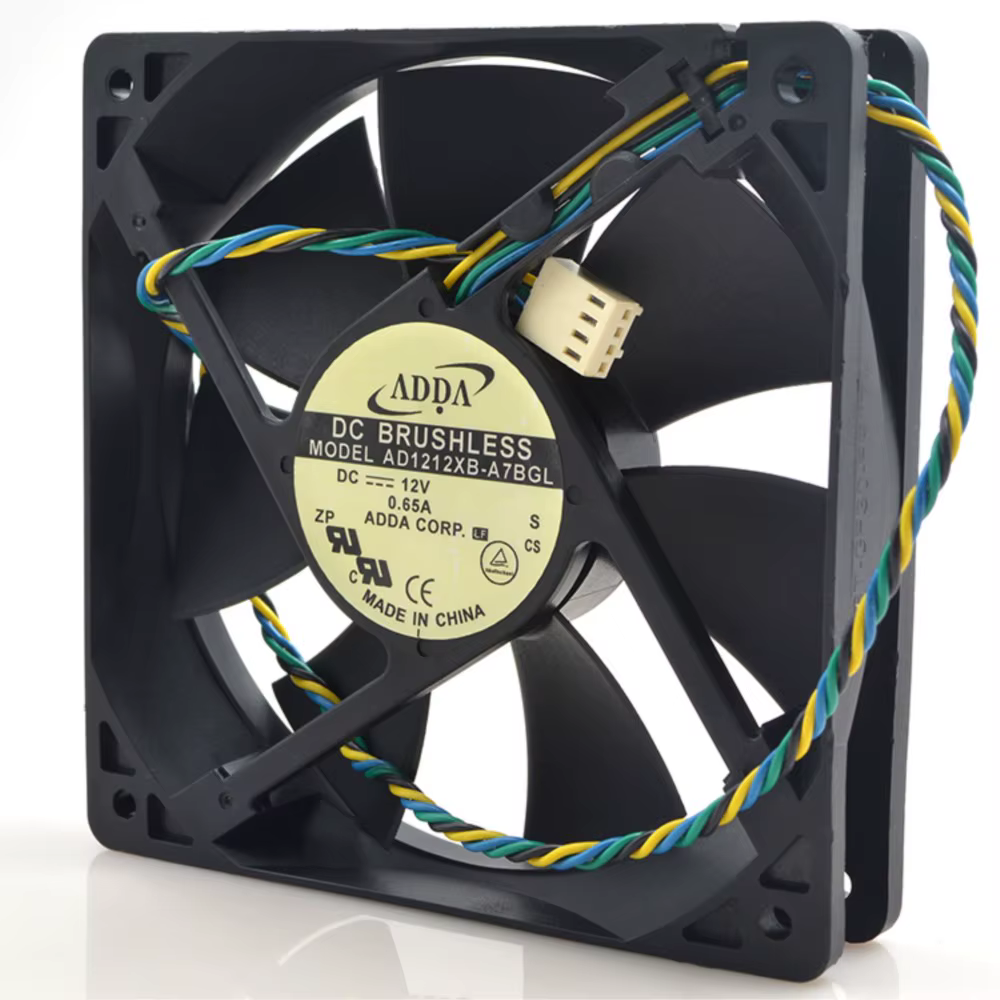ADDA AD1212XB-A7BGL Ventilador refrigeración 120mm PWM 12V 0.65A - imagen 4