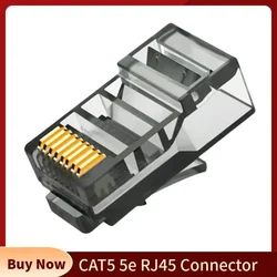 Conector RJ45 CAT5e Ethernet 8P8C – Cable de Red