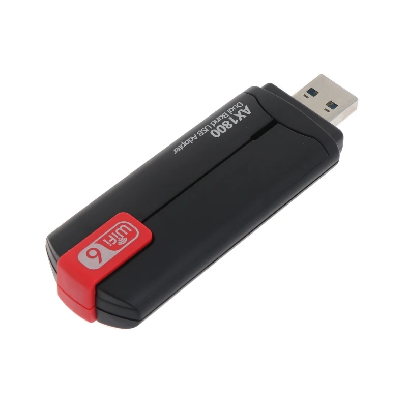 Tarjeta inalámbrica AX1800 2,4G/5,8G para PC de escritorio, compatible con Windows, adaptador WiFi USB, receptor de doble banda de 1800Mbps - imagen 4
