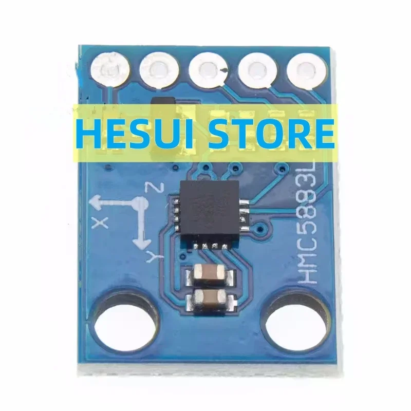 Módulo 273 QMC5883L Módulo de brújula electrónica sensor de campo magnético de tres ejes - imagen 4