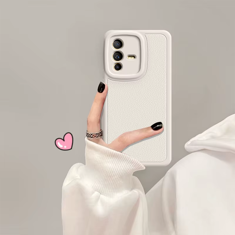 VIVO V23 Funda de cuero – Piel cordero suave - imagen 3