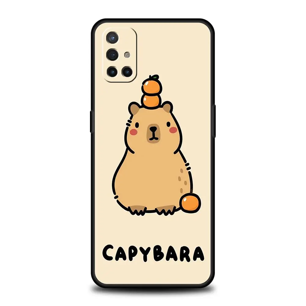 Funda de teléfono Anime Capybara Porpoise para OnePlus 13 12 11 10 9 8 7T Pro 13R 12R 10R 9RT 8T Nord N200 N30 2T CE 2 3 5G Lite - imagen 5