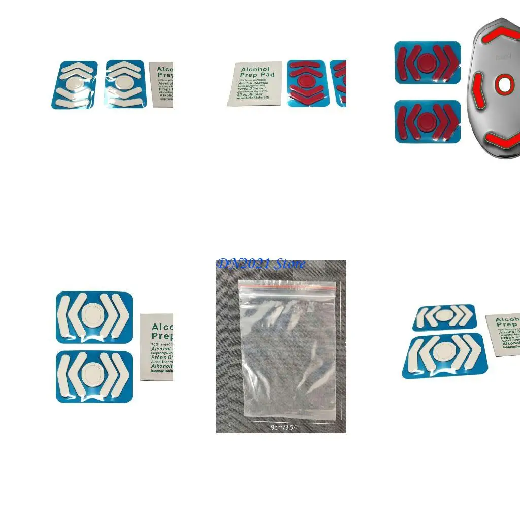 F3ke 2 sets Gaming Mouse Feet Pads para ratones G604 Ratón ratón curvado