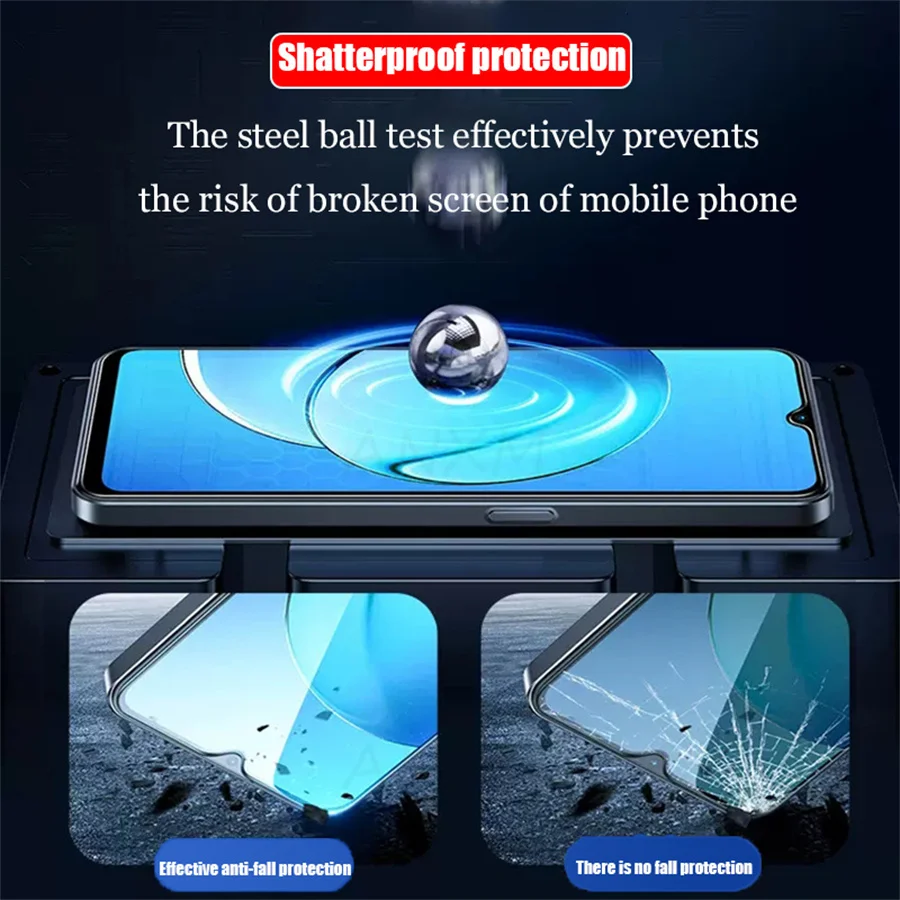 3/5 piezas de vidrio templado para Samsung Galaxy A16 protectores de pantalla película protectora de vidrio - imagen 2