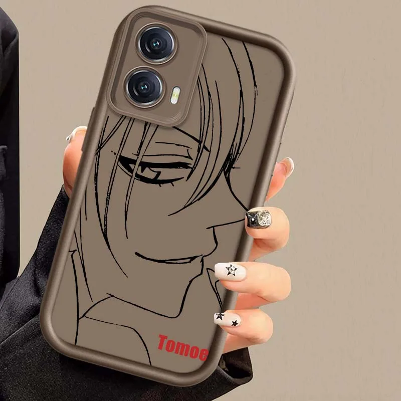 Tomoe iconos Anime cubierta para Motorola Edge 50 60 G30 G20 G10 G05 G04s E30 E32 E14 Stylus Fusion Pro Eye escalera funda de teléfono - imagen 4