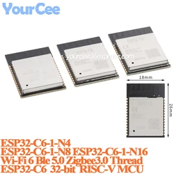 Módulo ESP32-C6 WiFi 6 BLE 5.0 Zigbee 3.0 RISC-V IoT