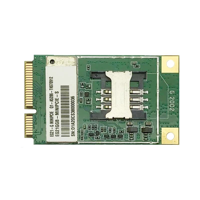 Quectel EG21-G Mini PCIe LTE categoría 1 módulo mundial LTE UMTS/HSPA GSM/GPRS/cubertura EDGE GPS GLONASS BeiDou Galileo QZSS - imagen 5