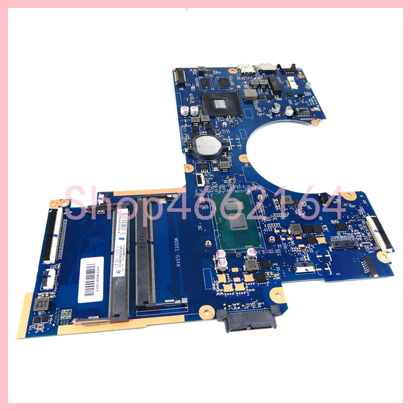DAG34AMB6D0 con i5-7200U CPU GT940M GPU placa base para portátil HP PAVILION 15-AU G34A placa base para ordenador portátil 100% probado OK - imagen 3