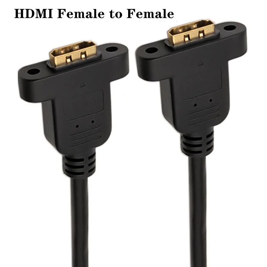 Cable Extensión Micro a Mini HDMI Macho-Hembra con Tornillo Seguro - imagen 5