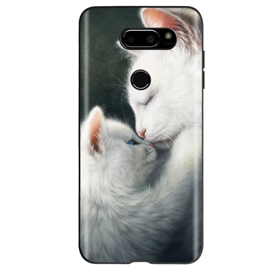 Para LG V30 2017 funda H930 H931 H932 H933 elegante funda pintada suave funda de teléfono delgada para LG V30 V 30 contraportada 6,0 '' Fundas Capa - imagen 3