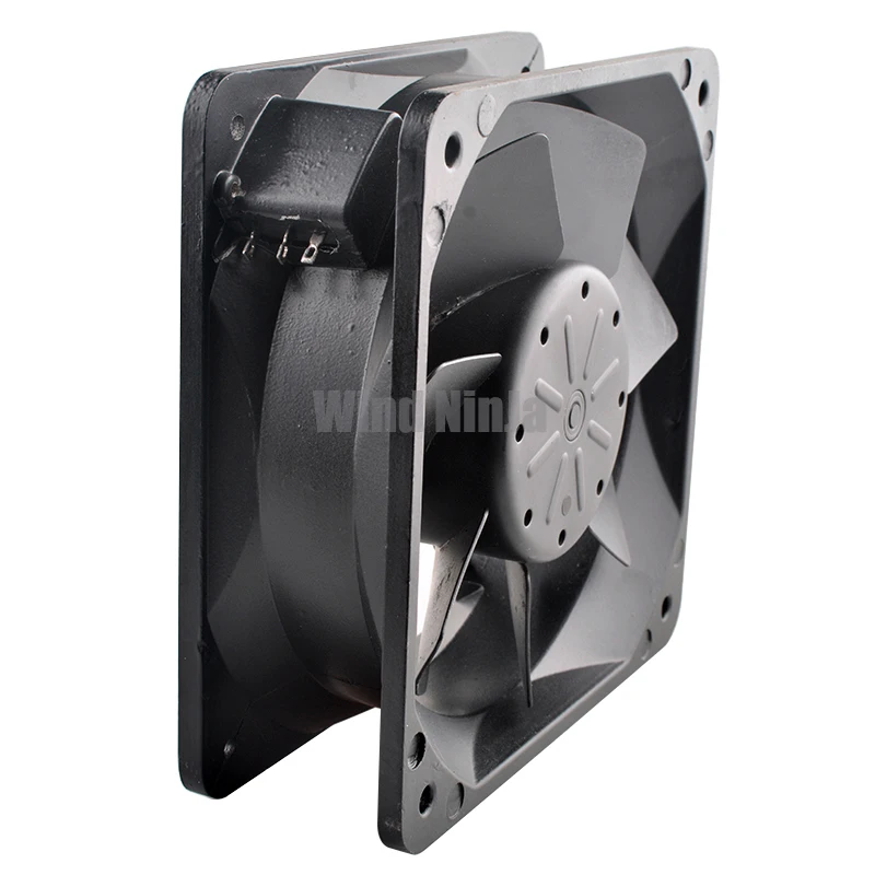 Ventilador de refrigeración de flujo Axial de Metal UHS4556, 120mm/16cm, 120x120x38mm/160x160x55mm, convertidor de frecuencia AC220V/230V, ventilador de 160mm para Dis de calor - imagen 5