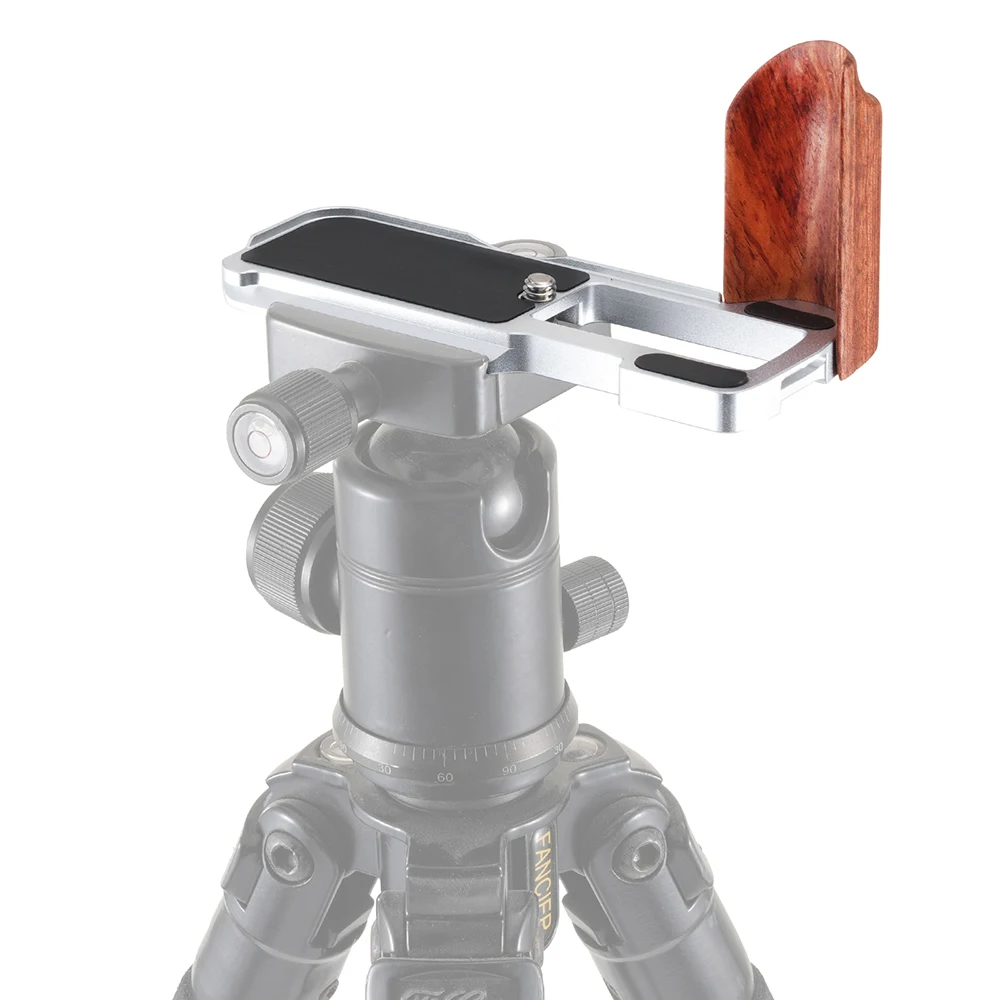 FOTGA para Canon PowerShot V1 soporte de placa L de liberación rápida agarre de mano cámara Digital para accesorios de cabeza de trípode Arca Swiss - imagen 5