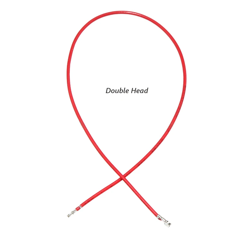 100 Uds JST SH1.0 1,0 MM Terminal Cable electrónico Terminal de prensado sin carcasa 28AWG cabezal simple/doble 100/200/300/500MM - imagen 5