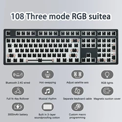 Teclado Mecánico Inalámbrico Hot-Swap Retroiluminado RGB