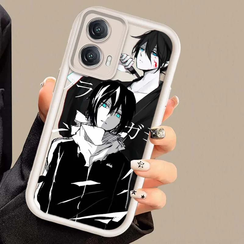 Funda de Anime Yato para Motorola G Stylus Pure G55 G54 G75 G85 G84 G32 G24 G23 G13 G04 5G 2025, funda de teléfono con escalera ocular - imagen 5