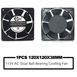 Ventilador axial 120x38 mm - Alta Velocidad 115/120/110V para chasis
