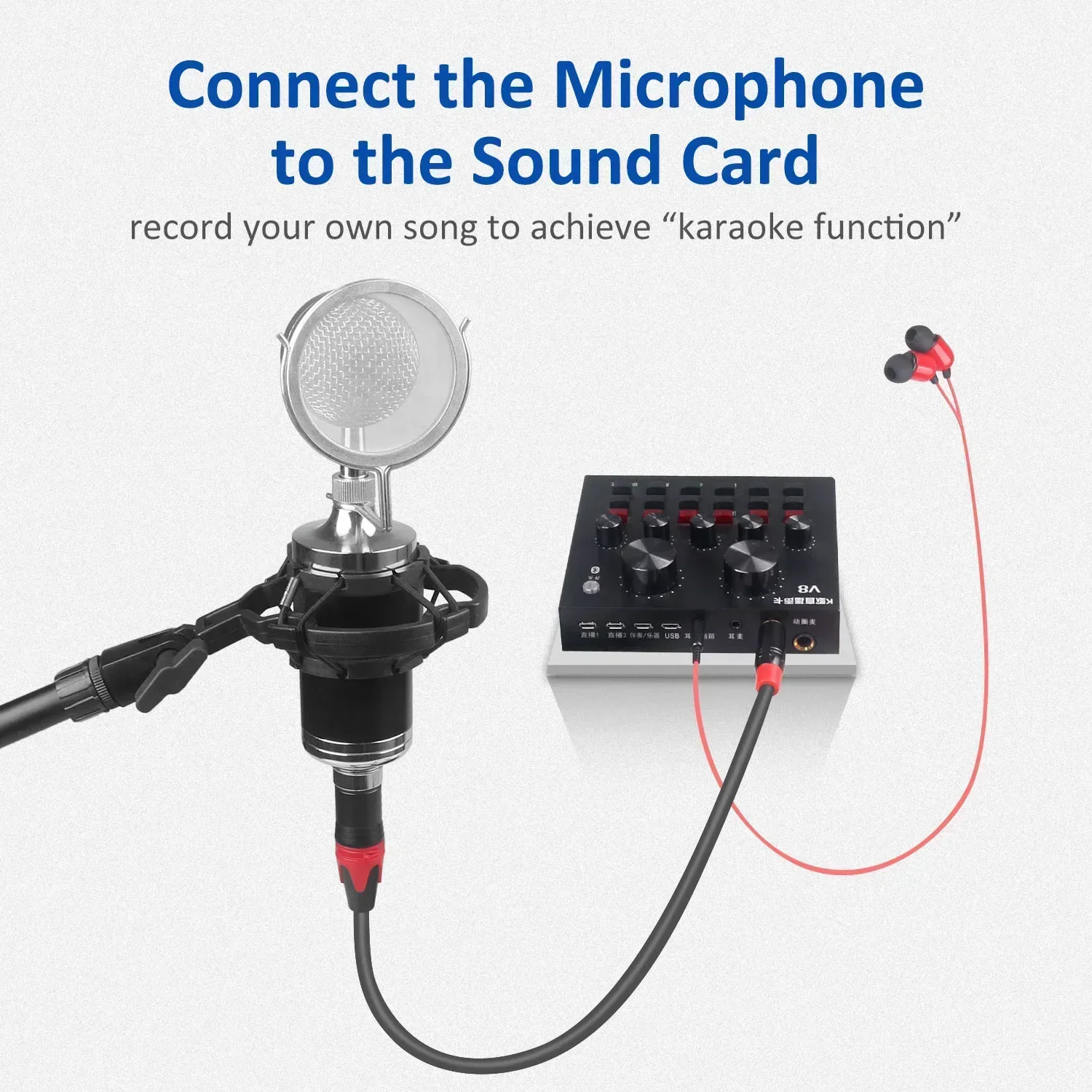 Cable XLR de 3 pines a 3,5mm, Cable de Audio de micrófono macho desequilibrado de 3,5 a XLR para ordenador, cámara SLR, grabación, Cable Canon - imagen 5